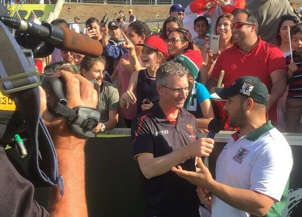 RL World Cup 2017 - Half time interview with Hazem El Masri