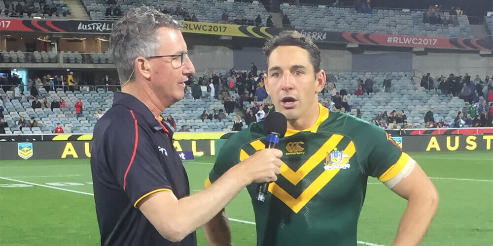 RL World Cup 2017 Interview with Billy Slater