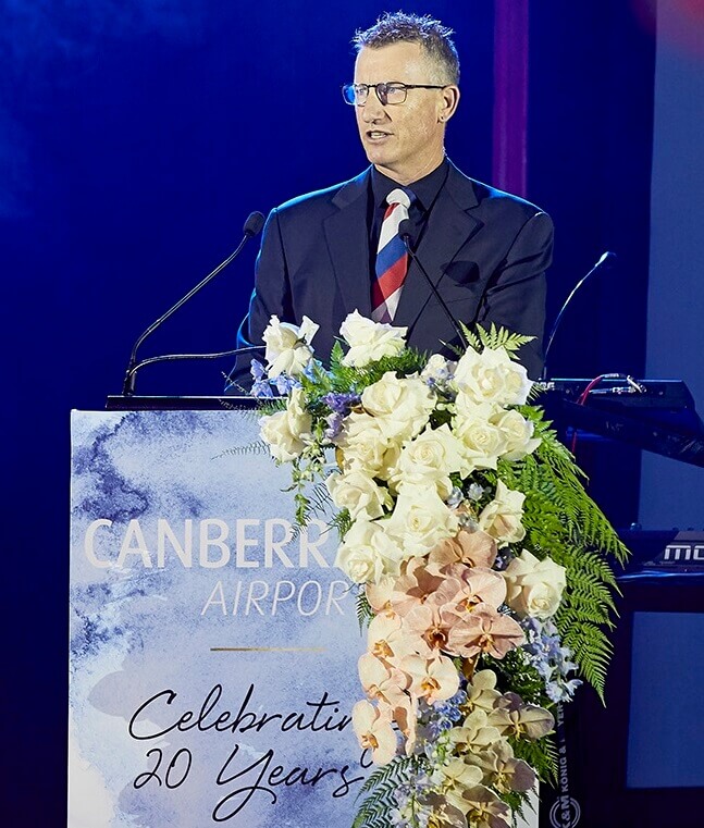 2018 - Host Canberra Airport 20th Anniversary celebrations