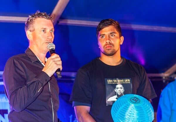 Host 2016 Light the Night with Ambassador and Brumbies back rower Jarrad Butler 