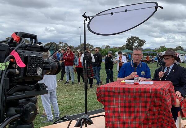 Host - 2019 Highland Gathering. Live stream to 45 countries