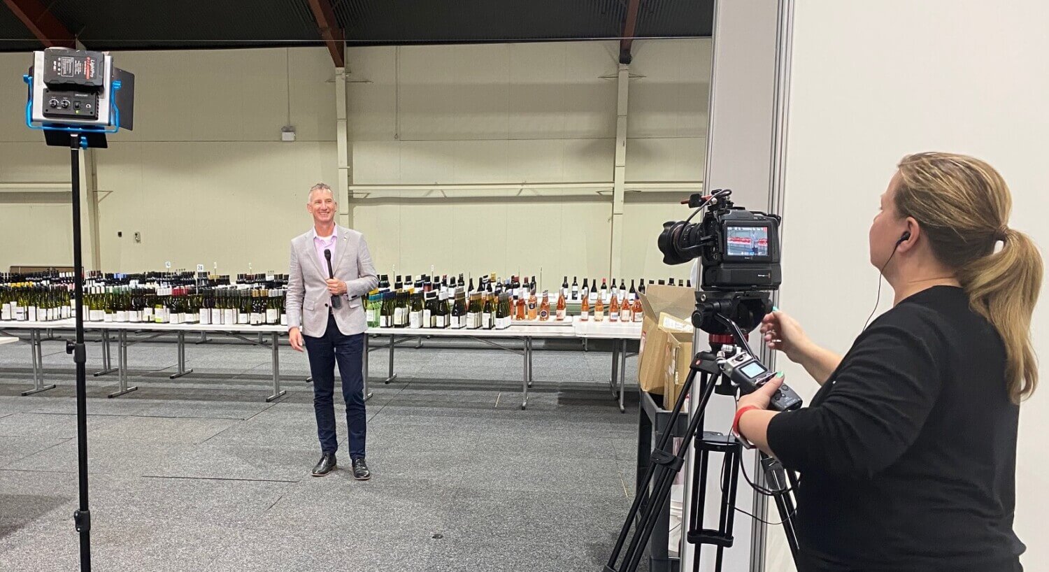 National Wine Show Region Media Video Shoot